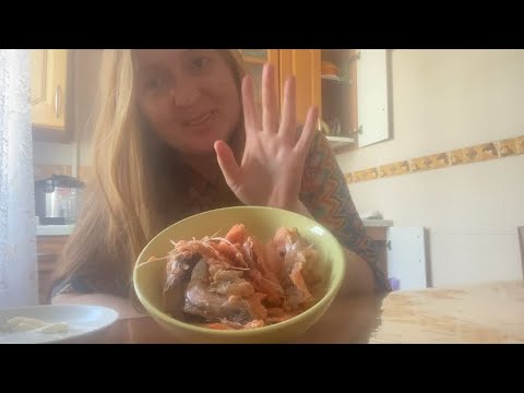 Видео: Мукбанг | семга. Суповой набор .