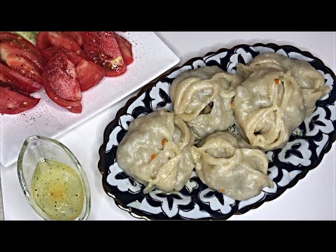 Видео: Манты | Ну очеень вкусные и сочные манты (Без раскатки теста) Eng Sub