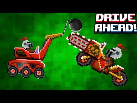 Видео: DRIVE AHEAD #1 Разбей голову противнику веселая игра про машинки