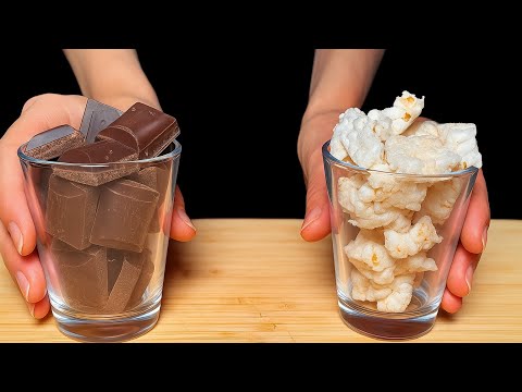 Видео: ❗Шоколад и рисовые вафли! Десерт без выпечки, готовый всего за 5 минут! Проще, чем ты думаешь.