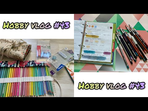 Видео: ХОББИ ВЛОГ #43// Покупки в Леонардо и организация хранения карандашей// Новые тетради на учебу