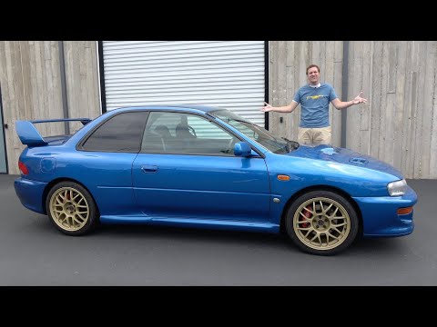 Видео: Вот почему Subaru Impreza 22B - это лучшая Subaru за $100 000