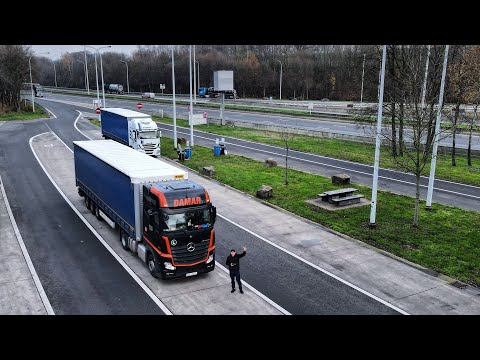 Видео: Обзор Mercedes Actros. Отзыв водителя.