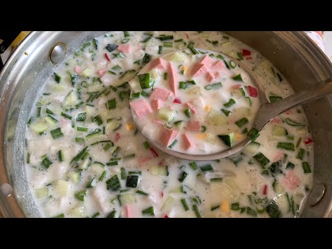 Видео: Окрошку готовлю только так 🤤 получается очень вкусно 🔥