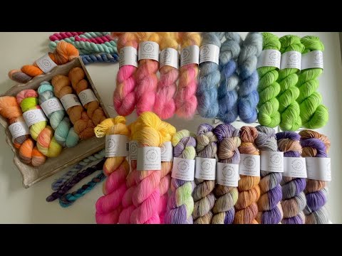 Видео: Мозаичный МК, анонс. Впервые окрасила мохер #knitting