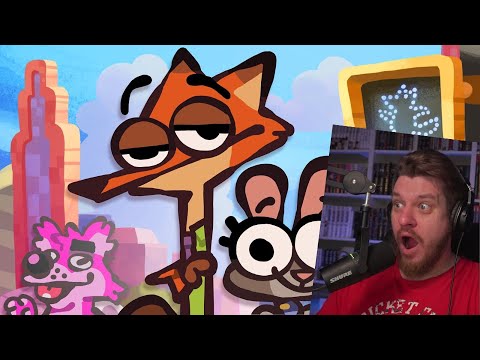 Видео: Настоящая версия "Зверополис" | The Ultimate "Zootopia" Recap Cartoon | РЕАКЦИЯ НА Cas van de Pol