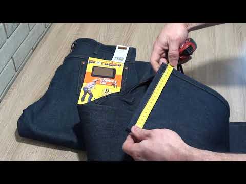 Видео: Джинсы Wrangler 0047MWZ Rigid из Америки.