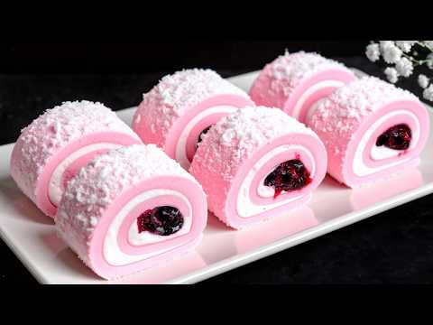 Видео: Мilch und Beeren mischen! Dieses Dessert ohne Backen ist einfach zuzubereiten!