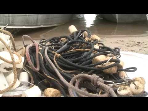 Видео: Рейд по изъятию из реки Оби сетей и самоловов