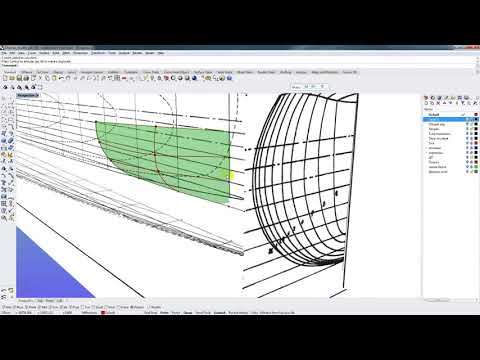 Видео: Способ создания корпуса судна в Рино 6 через грассхоппер.