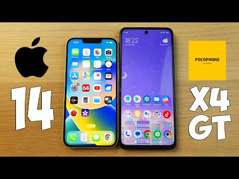 Видео: IPHONE 14 VS POCO X4 GT - ЧТО ВЫБРАТЬ? ПОЛНОЕ СРАВНЕНИЕ!