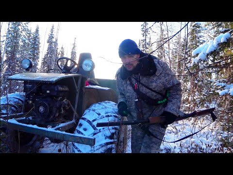 Видео: По следам глухаря / разведка новых мест. Охота в тайге Коми. Каракат охотник.