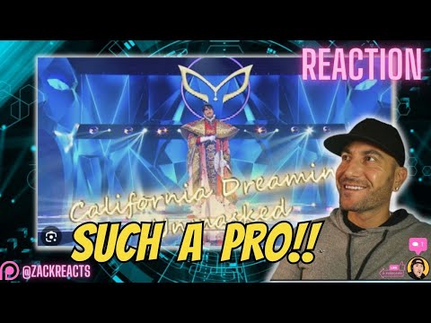 Видео: WOW- DIANA ANKUDINOVA (Диана Анкудинова) California Dreamin' Unmasked "Masked singer show"- REACTION
