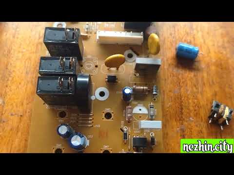 Видео: Ремонт блока питания микроволновой печи LG 7844NRS после скачка напряжения.