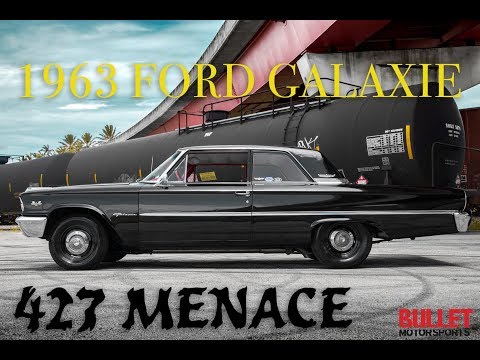 Видео: Ford Galaxie 1963 года с двигателем 427FE, рвущимся на всех парах! - [HD] Bullet Motorsports