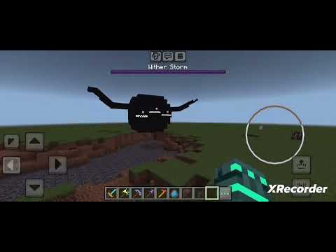 Видео: побеждаю Wither storm 1-3 позиция