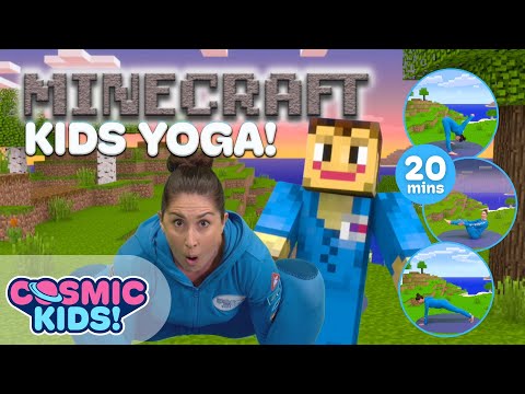 Видео: Майнкрафт | Космическое детское йога-приключение! ⛏🧱 - Видео Minecraft для детей