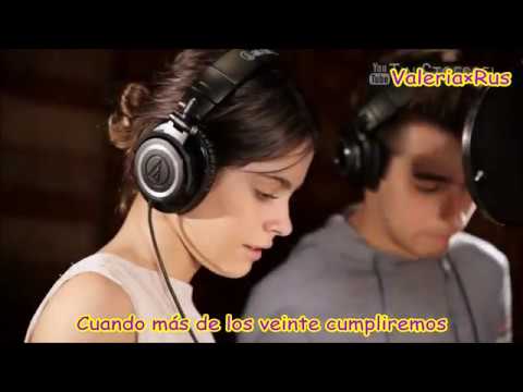 Видео: Violetta y Leon - Пока Мы Молоды | (Live while you're young)