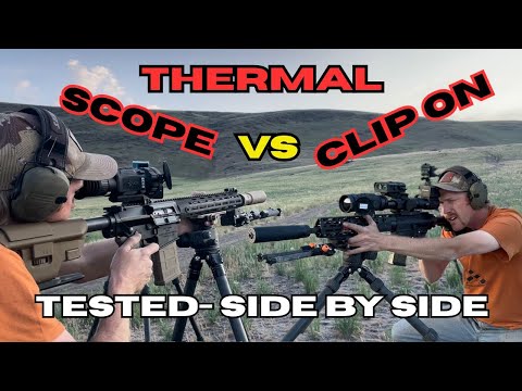 Видео: Тепловизор и Clip On: сравнение бок о бок