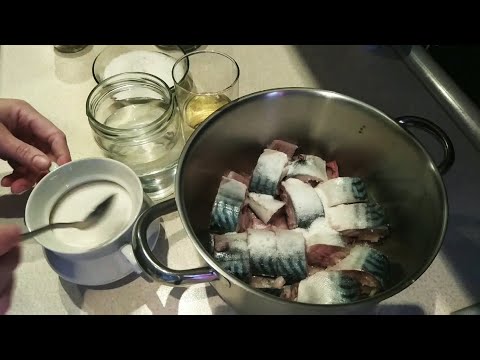Видео: КОНСЕРВЫ из скумбрии с добавлением масла(без автоклава)