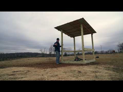 Видео: Как построить закрытый кормораздатчик круглых тюков менее чем за 200 долларов!