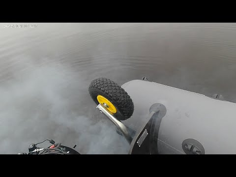 Видео: Обкатка лодочного мотора HANGKAI 6.5-4t.