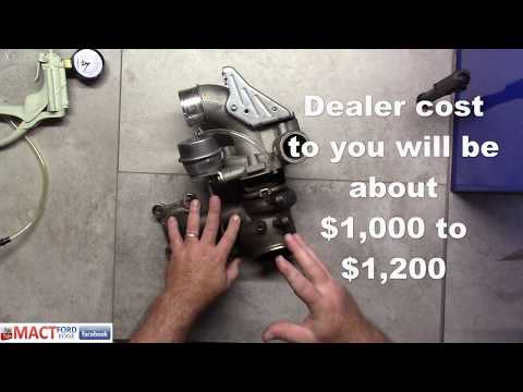 Видео: 2 0 Ecoboost P0299 DTC Неисправность вакуумного турбонагнетателя и перепускного клапана Нет наддува