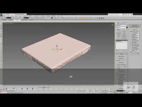 Видео: Создание постели в 3Ds max. Cloth