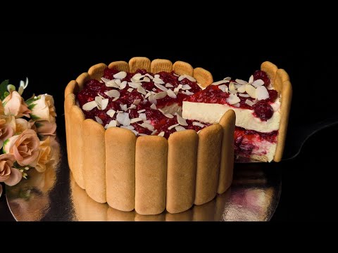 Видео: Простой и вкусный рецепт вишневого торта «Шарлотка» без выпечки!