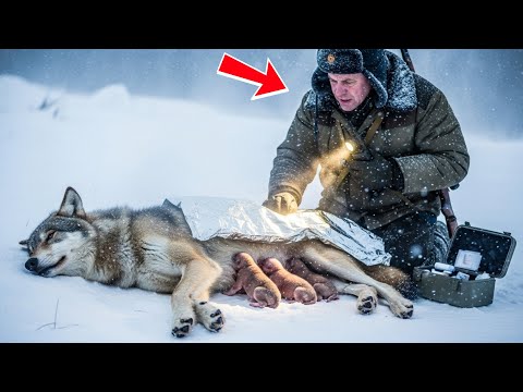 Видео: История бывшего охотника: как в тайге спасли волчицу и 8 волчат