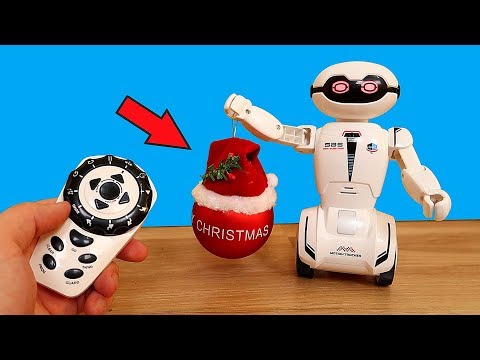 Видео: Испытания нового Робота на колесах! Макробот меня удивил! Silverlit Macrobot, Alex Boyko