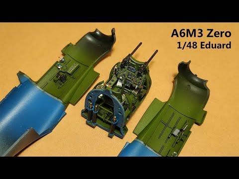 Видео: Максимум Детализации - Mitsubishi A6M3 ZERO Type 32 в 1/48 Eduard ProfiPack (сабы)