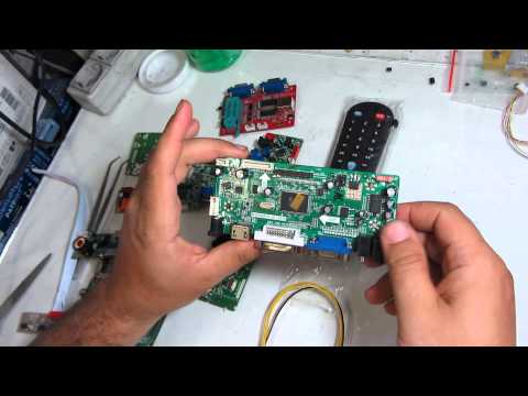 Видео: Обзор универсальный скалеров. Контроллеров LVDS