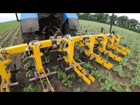 Видео: Випробовуєм Культиватор КРН 5.6 м. міжрядний від GENERAL