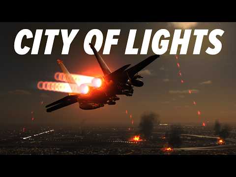 Видео: Удар F-15E Strike Eagle в Багдаде, Ирак | DCS World