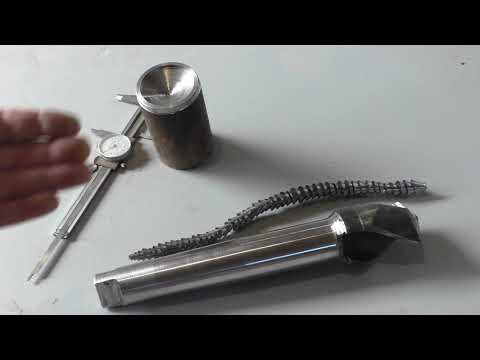 Видео: Делаю сверло ф58 из огрызка