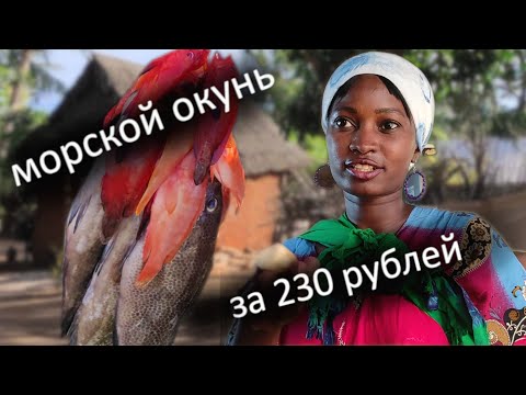 Видео: Едим рыбу в русско-африканской семье в Кении