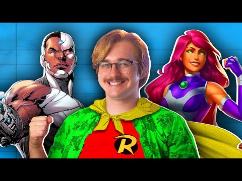 Видео: Создание Юных Титанов DCU