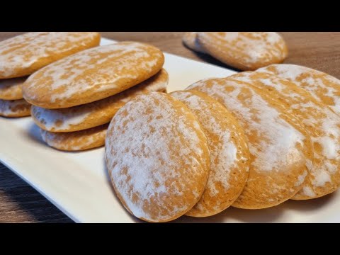 Видео: Фруктовые пряники на яблочном повидле.МК сахарной глазури \ Fruit gingerbread