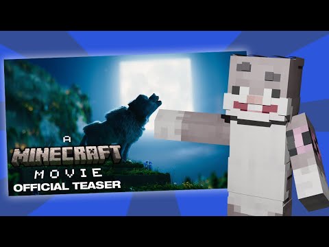 Видео: КРОЛИК МУН СМОТРИТ ТРЕЙЛЕР MINECRAFT FILM