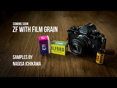 Видео: Зерно пленки Nikon Zf + Переключатель Ч/Б = Моя команда мечты для Zf!