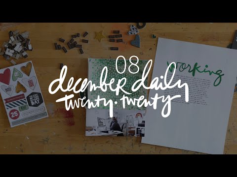 Видео: Декабрьский ежедневник® 2020 | День 8