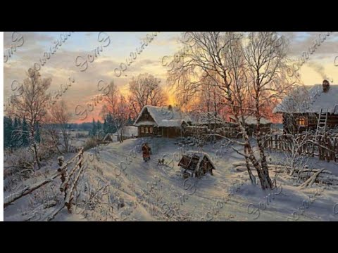 Видео: Зима в деревне .Новый проект.