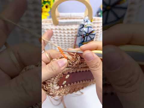 Видео: Простой урок по вязанию крючком сумки «Хвост феникса» | Идеально для начинающих #3