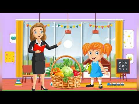 Видео: Розвиток мовлення "Овочі" (середня група)