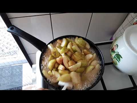 Видео: КАРАМЕЛИЗИРУЕМ ЯБЛОКИ ДЛЯ НАЧИНКИ