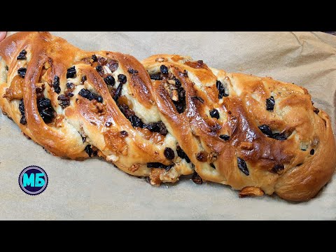 Видео: Для тех кто постится, и не только! Ароматная и пышная, постная плетенка!