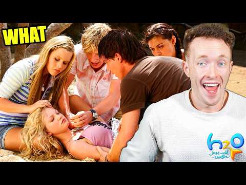 Видео: Взрослый мужчина смотрит «H2O: Просто добавь воды» — это так здорово!