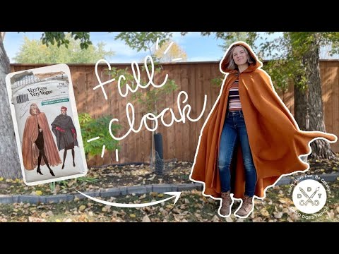 Видео: Создаем костюм осеннего эльфа — часть 1: пошив плаща!