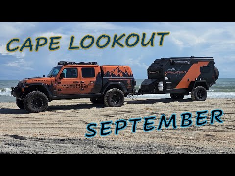 Видео: ПЛЯЖНЫЙ КЕМПИНГ НА МОСТЕ КЕЙП-ЛУКАУТ С ATLAS OUTDOORS.